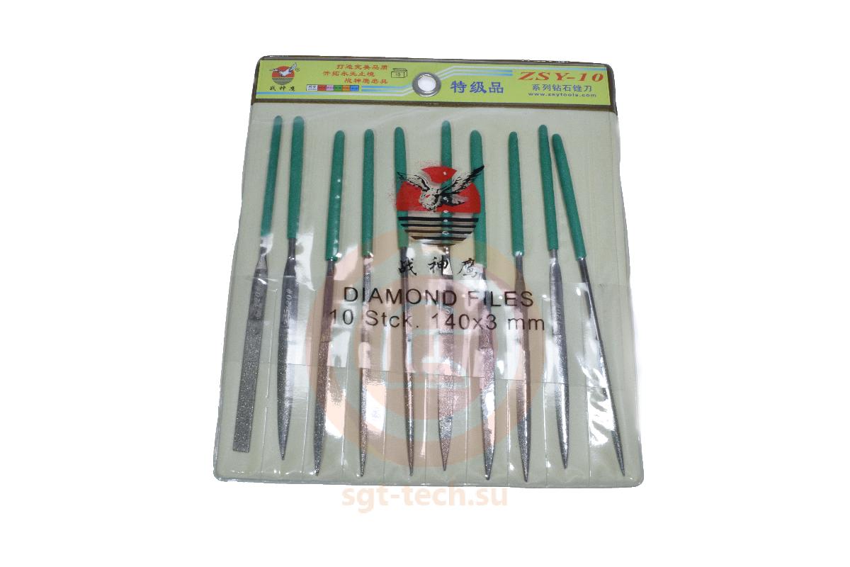 YF Набор надфилей YF05626-T (140х3mm)