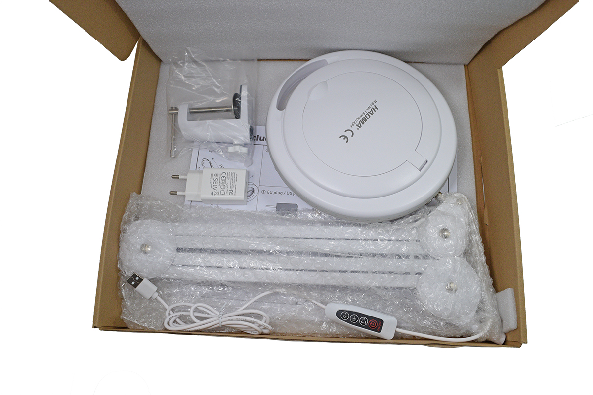 Лампа - лупа  A110D с вилкой (устанавливается на стол)