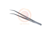 Пинцет загнутый (гладкий) TWE7