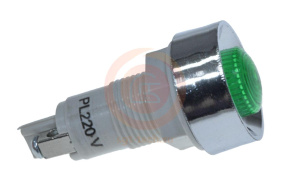 ZJ-080 Лампа индикатор (зелёная)