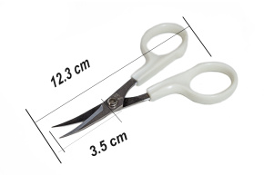 Ножницы вышивальные (загнутые), длина лезвия 4.5 см