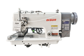 Двухигольная швейная машина для светоотражающей ленты DISON DS-8721D-P-RT (комплект) с направляющими