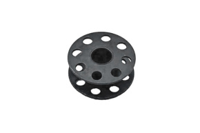 Шпуля 270010W (перфорированная, черная без прорези)