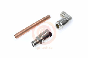 RA005+R0045+R0006 (109096) Комплект крепления стеклянной трубки (Pratika)