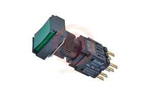 DA0102 ( AH164-TL5G22M1 ) Выключатель зеленый