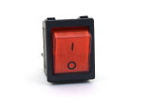 BV4 Кнопка-выключатель (красный) на 16/20A