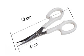 Ножницы вышивальные (загнутые), длина лезвия 5.5 см