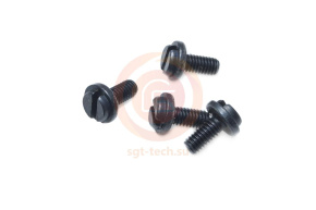 Винт крепления двигателя ткани 301S3003 (201S11038/SK576) (с прессшайбой) 3,5мм, YF