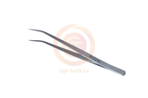 Пинцет загнутый (гладкий) TWE7
