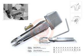Приспособление UMA-43 в 4 сложения 30мм-8мм с кантом (20мм-10мм)